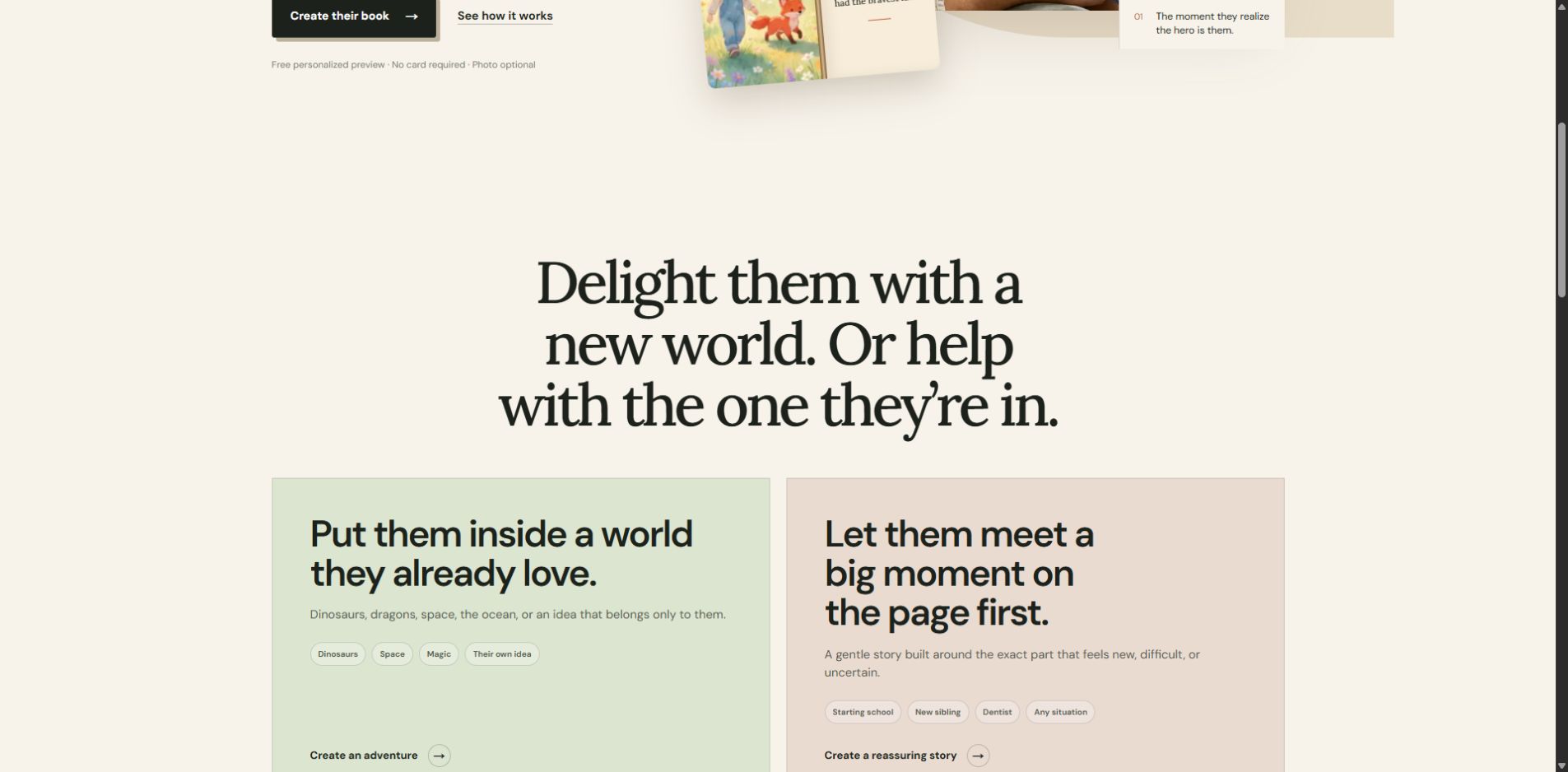 Just Mine story types and use cases
