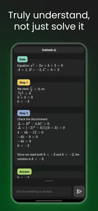 Solvee step-by-step math solution