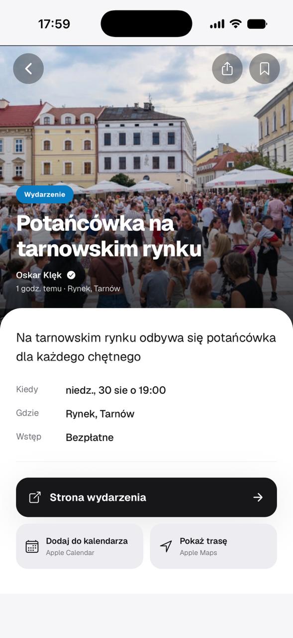 Twoja Sieć local event details