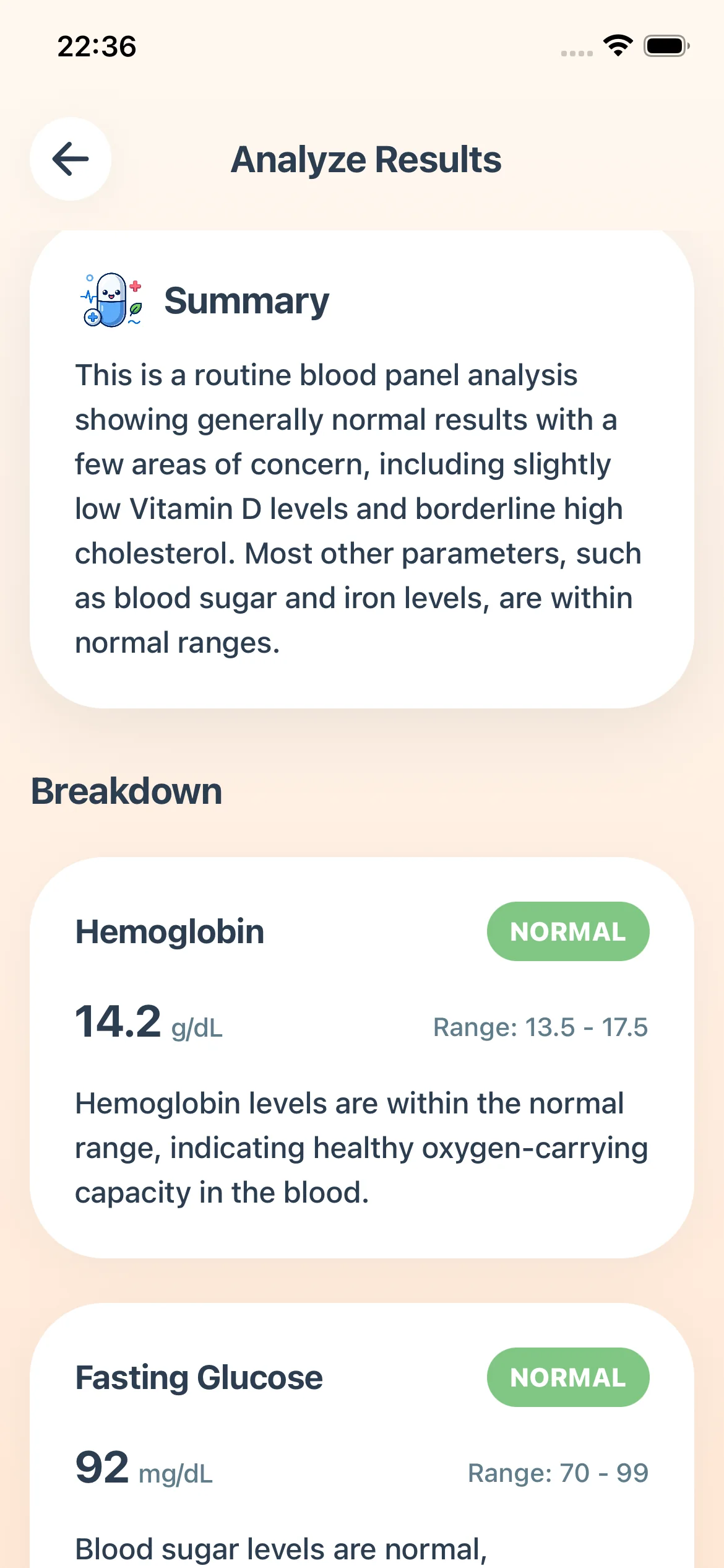 Doso medication and refill overview