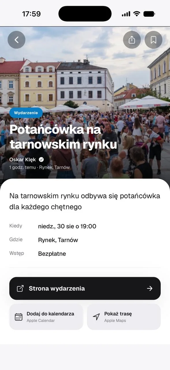 Twoja Sieć local event details